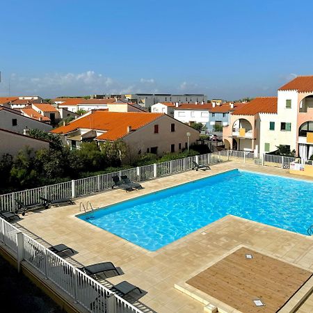 Appartement 4 Personnes Piscine 300 Plage 4Pb287 Le Barcarès Buitenkant foto